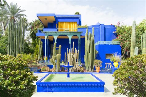 the majorelle garden of yves saint laurent and berber museum|jacques majorelle garden.